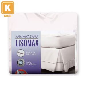 Saia Box King Fibrasca Lisomax Branca - Conforto e Praticidade para Seu Dia a Dia