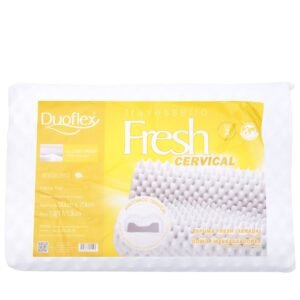 Travesseiro Duoflex Fresh Cervical - 50x70 cm - Unisex - Branco
