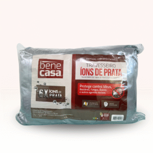 Travesseiro Íons De Prata Bene Casa 50x70 - Conforto e Proteção